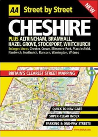 Aa Street By Street Maps Aa Street By Street Cheshire: Amazon.co.uk: 9780749527792: Books