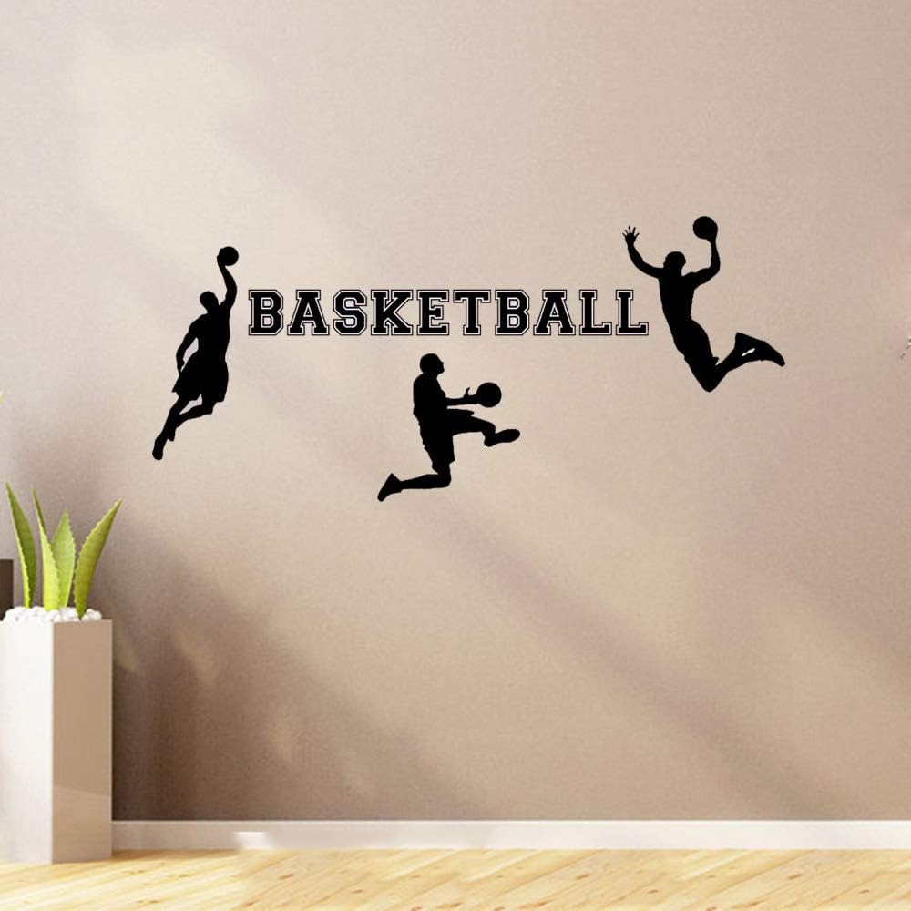 Basketball-Spieler-Wand-Sport-Abziehbild-Aufkleber-Kinderjungen-Raum