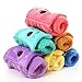 Delifur Washcloth Cute Animal Microfiber Small Towel Cartoon Absorbent Lovely Towel for Kitchen Bathroom, 3pcs, Color May Vary
