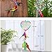 Medium Rainbow Handmade Dream Catcher, Heart Shape Kids Room Hanging Decoration, Wall Hanging Home D¨¦cor