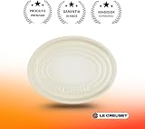 Le Creuset Stoneware Spoon Rest Meringue 71507157160099 Durable Enamel view 2