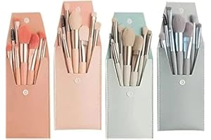Makeup Brushes Set,Professional Foundation Powder Concealers Eye Shadows Blush Makeup Brushes with Bag
