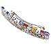 GlassOfVenice Murano Glass Color Splash Millefiori Hair Clip