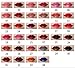 Remeehi 34 Colors to Choose Smudge-proof Long Lasting Liquid Lip Gloss Soft Matte Lip Cream Lipstick 1#
