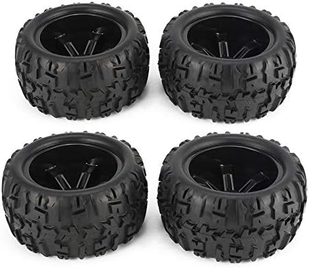 4Pcs 150mm Wheel Rim and Tires for 1/8 Monster Truck Traxxas HSP HPI E-MAXX Savage Flux Racing RC Car Accessories