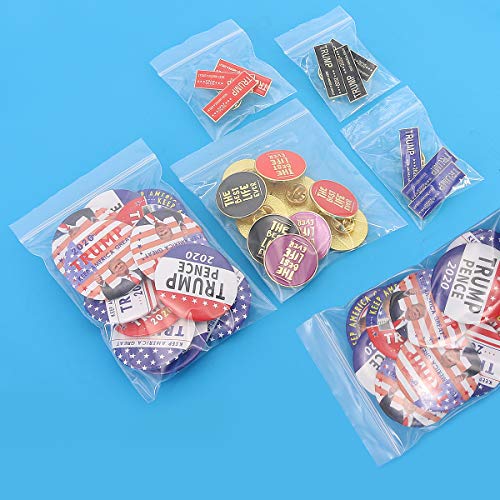 2 Resealable+Zipper+Assorted+Durable+Baggies