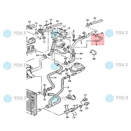 15/18 mm 058121058B Turboschlauch Ladeluftschlauch ...