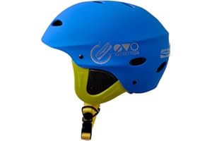 GUL Evo Watersports Watersports Helmet for Kayaking Kitesurf Windsurf and Dinghy - Blue Fluro Yellow - Unisex