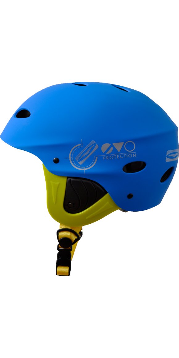 Gul Evo Kids Youth Junior Watersports Watersports Helmet for Kayaking Kitesurf Windsurf and Dinghy - Blue Fluro Yellow