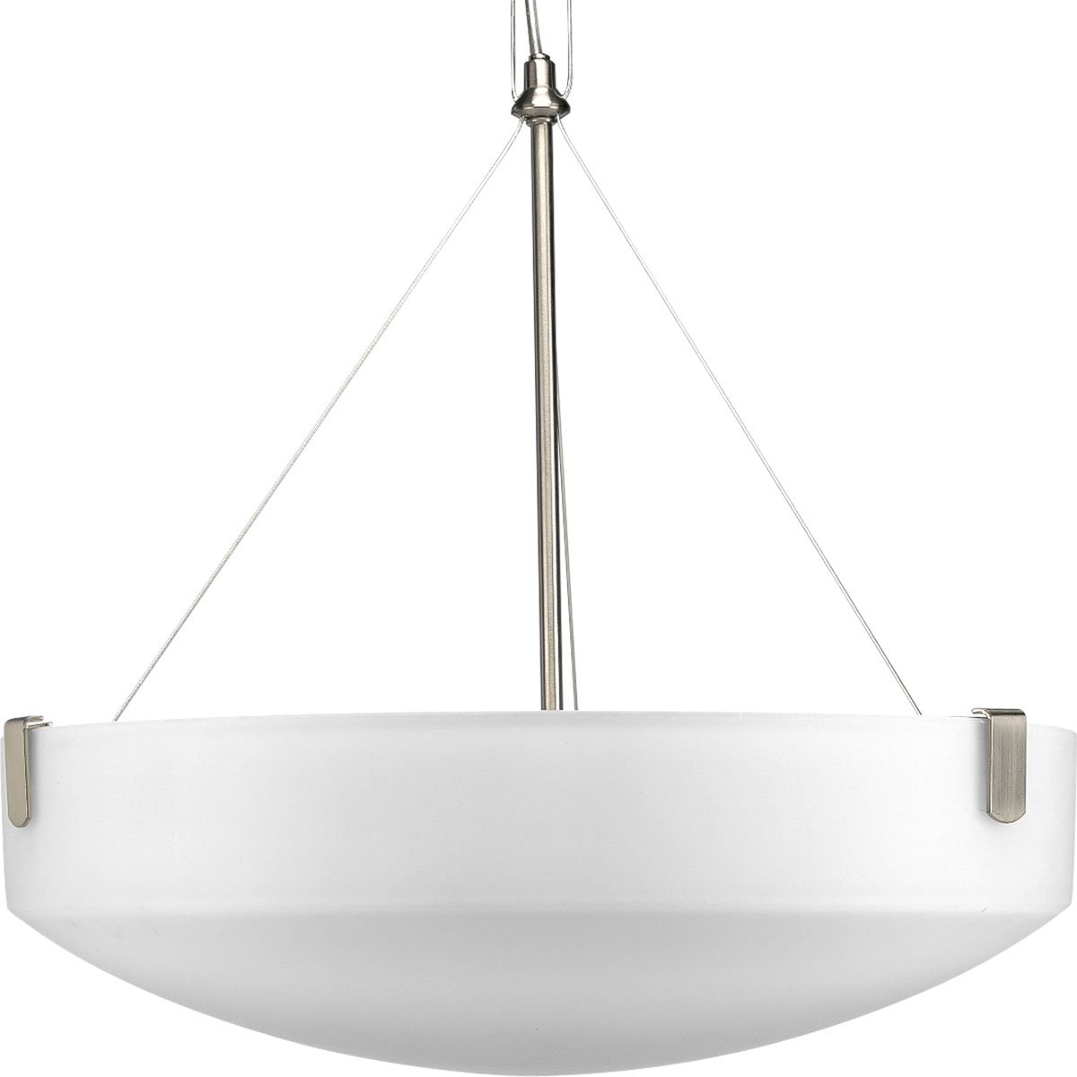 Best Progress Lighting 4-Light Brushed Nickel Foyer Pendant