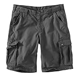 Carhartt Men's Rugged Cargo Donley Short, Gravel, 42