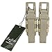Loglife Tactical Magazine Pouch Bag Portable Fast Mag Pouch FOR Pistol Double Stack 9mm Molle Strike System Small Nylon Bag