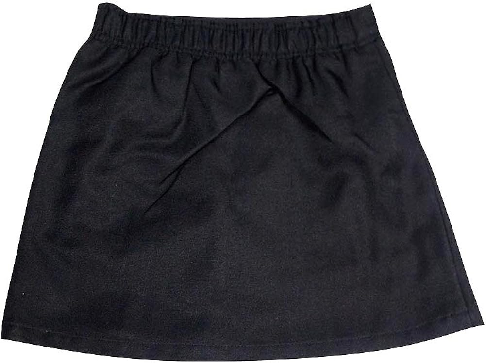 French Toast Uniforms Girls' Scooter Skort (Black 07): School Uniform Skirts: Clothing