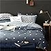 VM VOUGEMARKET 3 Piece Duvet Cover Set (Queen,King) Duvet Cover with 2 Pillow Shams - Hotel Quality 100% Cotton - Luxurious, Comfortable, Breathable, Soft and Extremely Durable (Queen, Style 1)