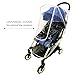P&P Baby Stroller Rain Cover - Best for Umbrella Strollers. Universal fit | Protection for All Conditions - Snow, Dust, Wind, Mosquito | Transparent Big Window with Ventilation, Premium Quality