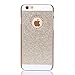 iPhone 6s Plus Case, Imikoko Fashion Luxury Protective Hybrid Beauty Crystal Rhinestone Sparkle Glitter Hard Diamond Case Cover for iPhone 6s/6 Plus (Bling Rose Gold) (Gold)