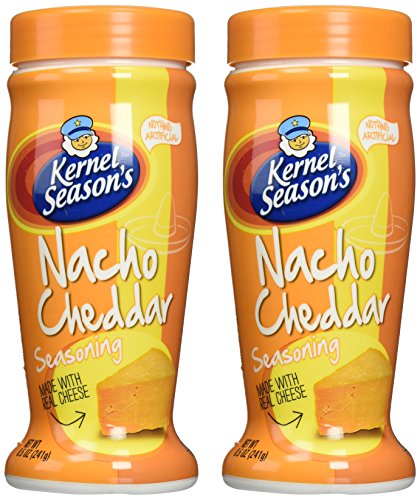 KERNEL SEASON’S NACHO CHEDDAR SEASONING, 8.5 OUNCE SHAKERS (2 PACK)