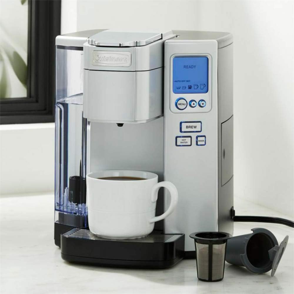 Cuisinart SS-10P1 Premium Single-Serve Coffeemaker Coffemaker, 72 Oz, Silver: Kitchen & Dining