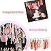 LEWOTE Tissue Paper Tassel Garland - 20pcs Tassels Per Package - 12 Inch Long Tassels(Gold/Pink/White)