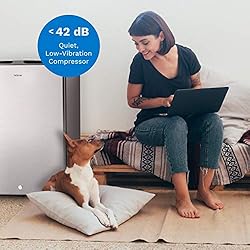 hOmelabs Upright Freezer - 3.0 Cubic Feet Compact