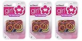 Scunci Girl Mini No Damage Rainbow Elastics, 2 MM, 144-Count