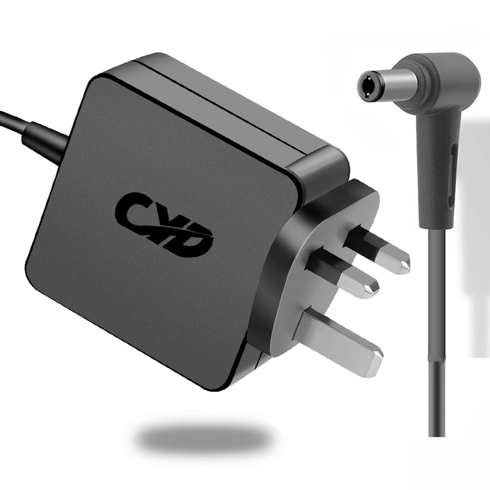 CYD 45W Laptop Charger Universal Compatible for Asus Charger Laptop K52F A52F U47A U50A U52F U56E U57A U81A S46CA S56CA X44H R503 R510 R554 X555 Q400A X551 TP500L TP500LA ADP-45BW EXA1203YH