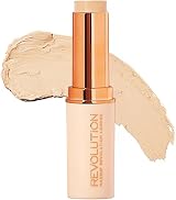 Makeup Revolution Fast Base Stick Foundation F2 Lightweight Natural Radiant view 1