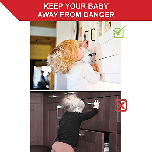 Eco-Baby-Magnetic-Cabinet-Locks-Child-Safety-for-Drawers-and-Cabinets-Kitchen-Child-Proof-Cabinet-Locks-Baby-Proofing-Safety-4-Locks-1-Key