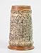Beer Stein by HauCoze German Beer Stein Mug Drinking Tankard Handmade Gifts Souvenirs Engraved Ancient City Landscape Relief Food Safe Approved Giftbox 1 Litre