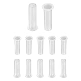 uxcell 12pcs Flanged Sleeve Bearings Plastic