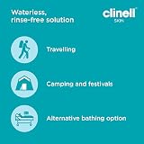 Carell Clinell Skin Bed Bath Wipes Aloe Vera Alcohol Free 8 Wipes view 4