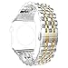 AmzAokay Bands Compatible with Apple Watch 38mm 40mm 42mm 44mm Women Men, iWatch Strap Stainless Steel Metal Sport Bracelet with Butterfly Clasp Replacement Wristband for iWatch Series 4 3 2 1 Sport