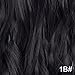 7pcs/set Clip in Hair Extensions 20inch Long Wavy Natural Color Heat Resistant Kanekalon Synthetic Hairpiece Gifts for Girl Lady Women (1B#)