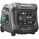 Cummins Onan P4500I Portable Inverter Generator, Power Inverter Dual 5V USB Ports for Mobile Charging, Gas Powered for Backup