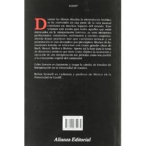 La interpretación histórica de la música / The Historical Performance of Music: Una introducción / An Introduction (Spanish Edition)