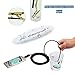 USB Endoscope, Amicool 2 in 1 Borescope Inspection Camera 2.0 Megapixels CMOS HD Waterproof Snake Camera with USB Adpater and 6 Adjustable LED Light for Android/Windows – 3.5 Meters (11.5 ft.)