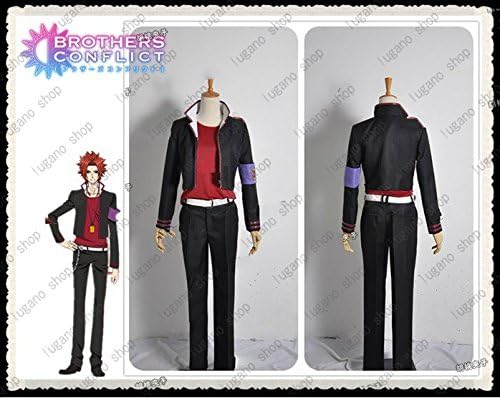 Amazon Lugano Brothers Conflict ブラザーズ コンフリクト 朝比奈 侑介 あさひな ゆすけ 風 クリスマス ハロウィン イベント仮装 コスチューム コスプレ衣装 完全オーダー コスプレ 仮装 通販