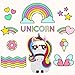 Joyleop 3D Rainbow Unicorn Case for LG V30 V30+ V30S,Soft Silicone Cartoon Animal Cute Cool Fun Shell,Kawaii Character Fashion Kids Girls Protector,Unique Rubber Skin for LG V30 Plus V30S ThinQ