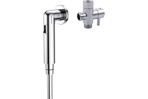 Bum Buddy: The Bum Gun, Handheld Magnetic Bidet Sprayer Kit for Toilet, Adjustable Water Pressure Bidet Sprayer, Cloth Diaper Cleaner Set, Feminine Wash, Cone Washers, Leak Free, ECO