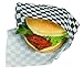 Food Grade Tissue Paper, Black & White Check