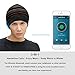 Welltop Compatible Music Hat + Touchscreen Gloves Winter Warm Trendy Hat with Wireless Headset Earphone Stereo Speaker Mic Hands-Free Speaker Hat Texting Gloves Perfect for Christmas gift