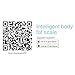 Amerzam Smart Scale,Bluetooth Body Scale Bathroom Scale Wireless Body Fat Scale with iOS and Android App to Manage Body Weight, Body Fat, Water, Muscle Mass, BMI, BMR, Bone Mass