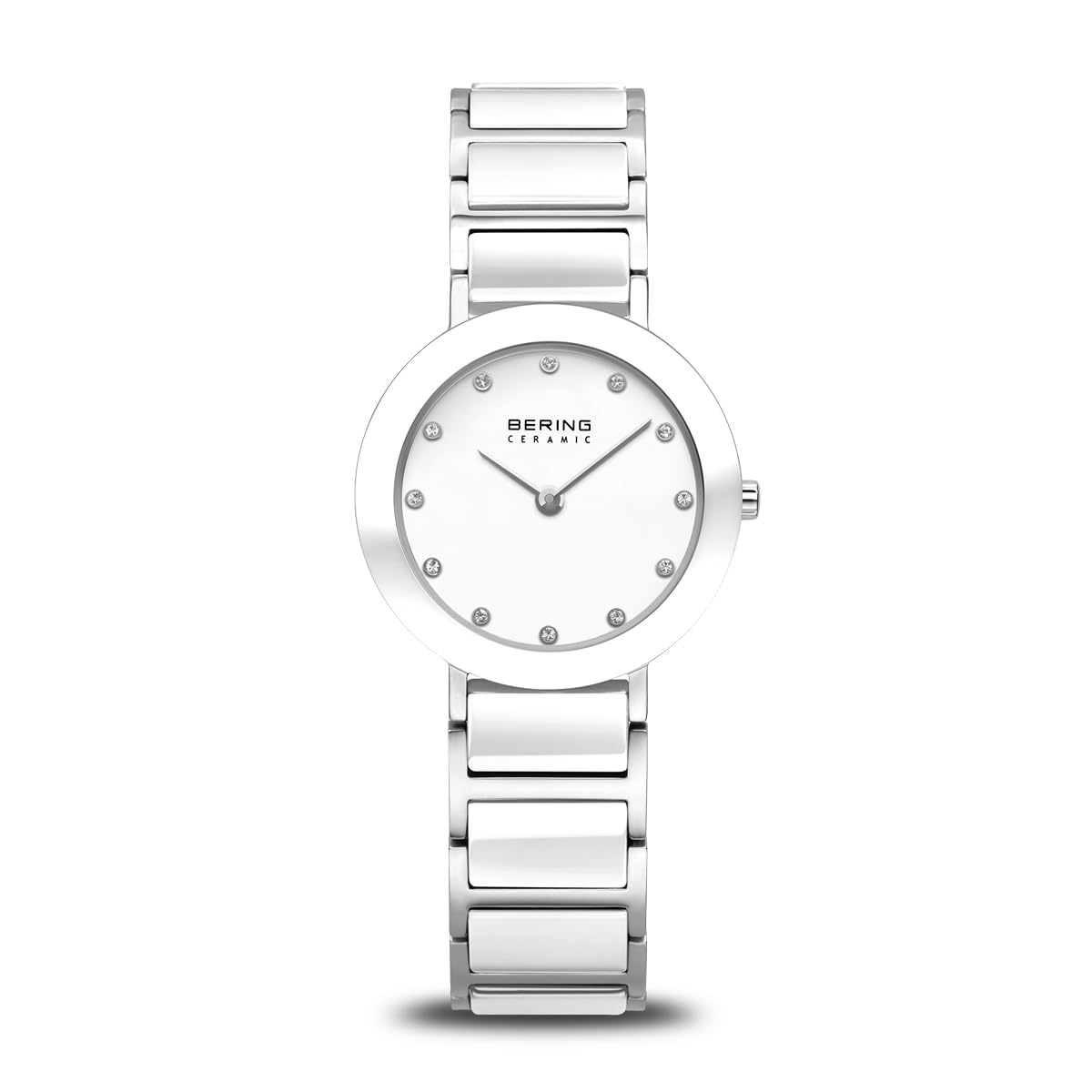 BERING Women Analog Quartz ceramic collection Watch with stainless steel/Ceramic Strap and Sapphire Crystal 11429-754 — image 1