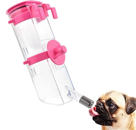 dog travel crate water bottle