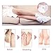 Liberex Exfoliating Foot Peeling Mask - 2 Pairs Rose Scented Peel Booties for Callus Dead Skin, Get Soft Touch Smooth Feet in 1 Week, Repair Rough Heels for Men Women