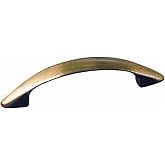 Laurey 22005 3 Inch Modern Standards Cabinet Hardware Pull, Antique Brass