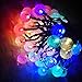 Sogrand 60LED 36FT,Solar String Lights,4Color Crystal Ball,Solar Lights Outdoor,String Lights,Solar Garden Lights,for Garden,Party,Dinner,Bedroom,Festival,Patio,Yard,Landscape