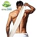 Exfoliating Loofah Back Scrubber Shower & Bathtub Body Sponge Scratcher with Extra Large Natural Luffa Reduce Back Acne,Exfoliate and Promote Circulation for Men and Women 5