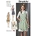 Simplicity 8232 Vintage Apron Sewing Pattern, 3 Styles, Sizes S-L