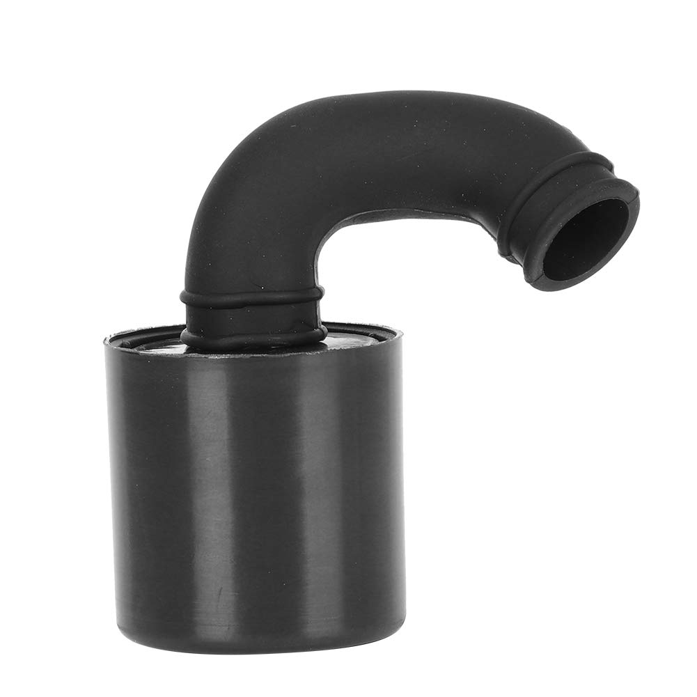 Drfeify RC Air Filter, Metal Mini Air Filter Cleaner, Engine Parts for HSP 1/8 Remote Control Model Car (Black)